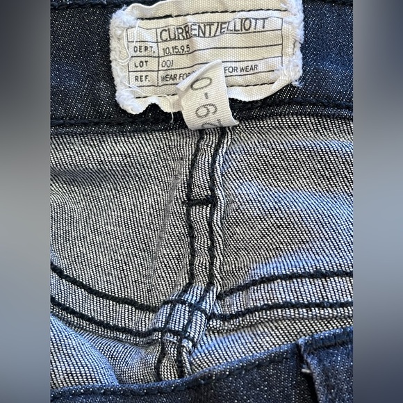 CURRENT/ELLIOTT The Stiletto Washed Black with Mini Stars 29 - Picture 3 of 7